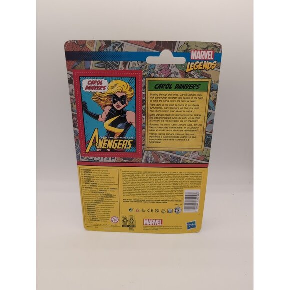 Marvel Legends Avengers Carol Danvers 3.75” Action Figure - Picture 2 of 2